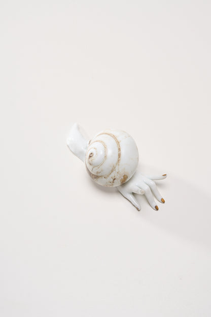 Snail Hand Sculpture