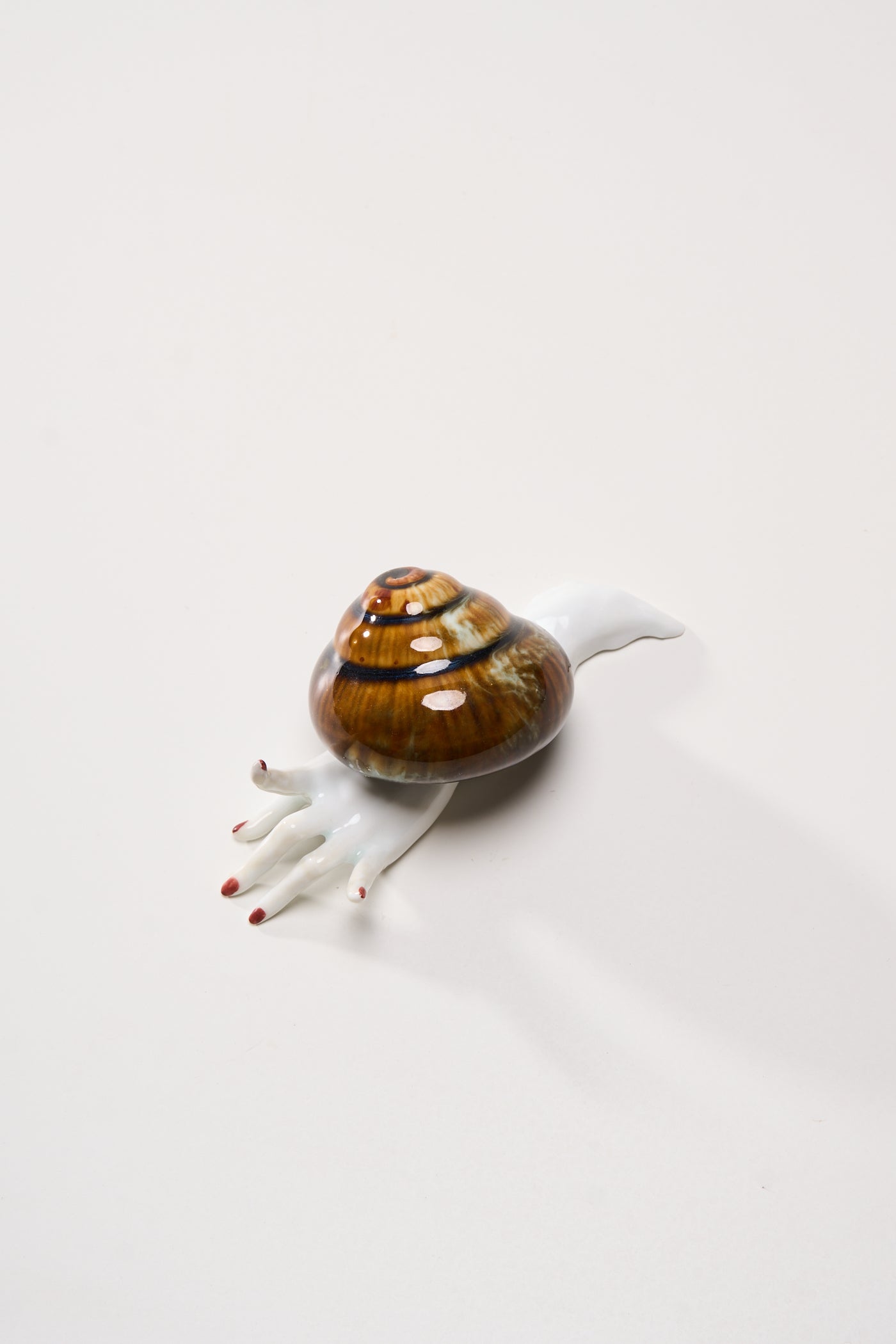 Snail Hand Sculpture
