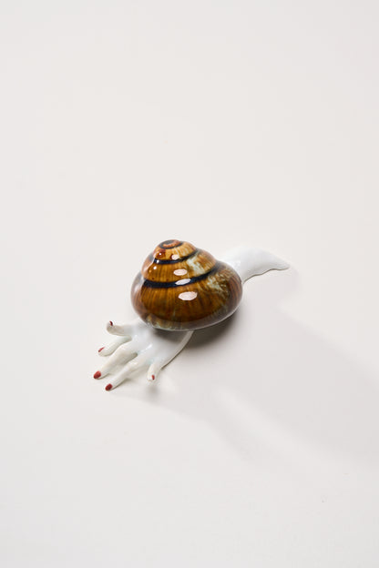 Snail Hand Sculpture