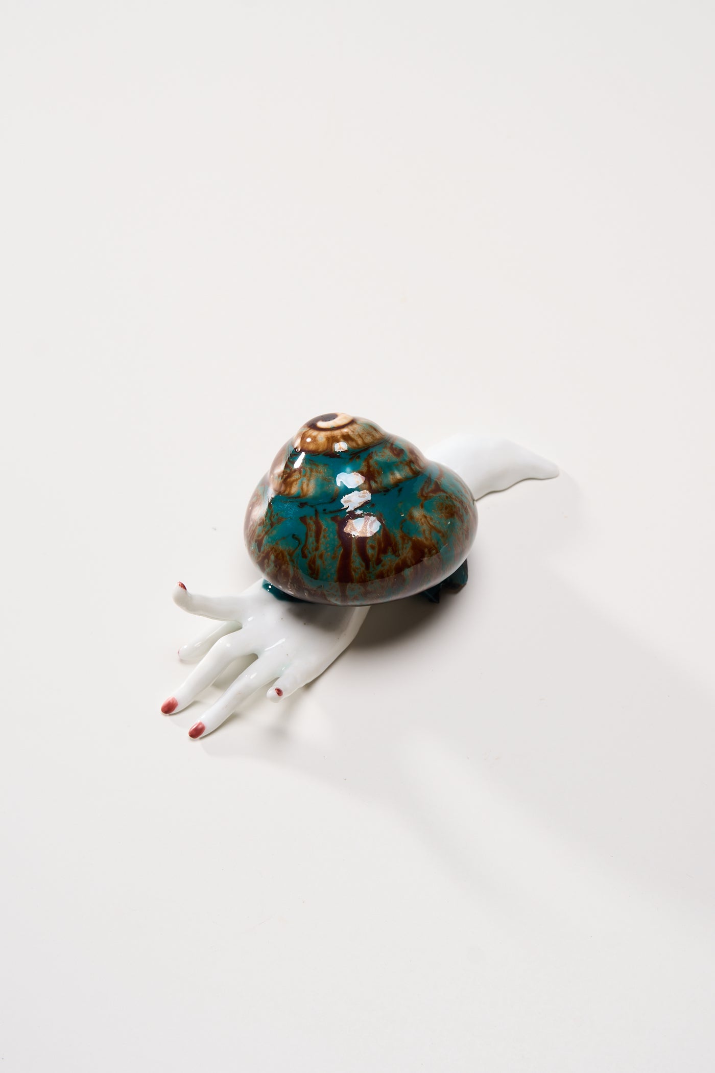 Snail Hand Sculpture