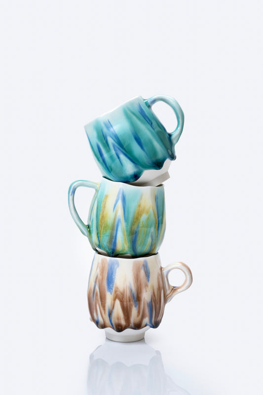 Tri-colored Mug
