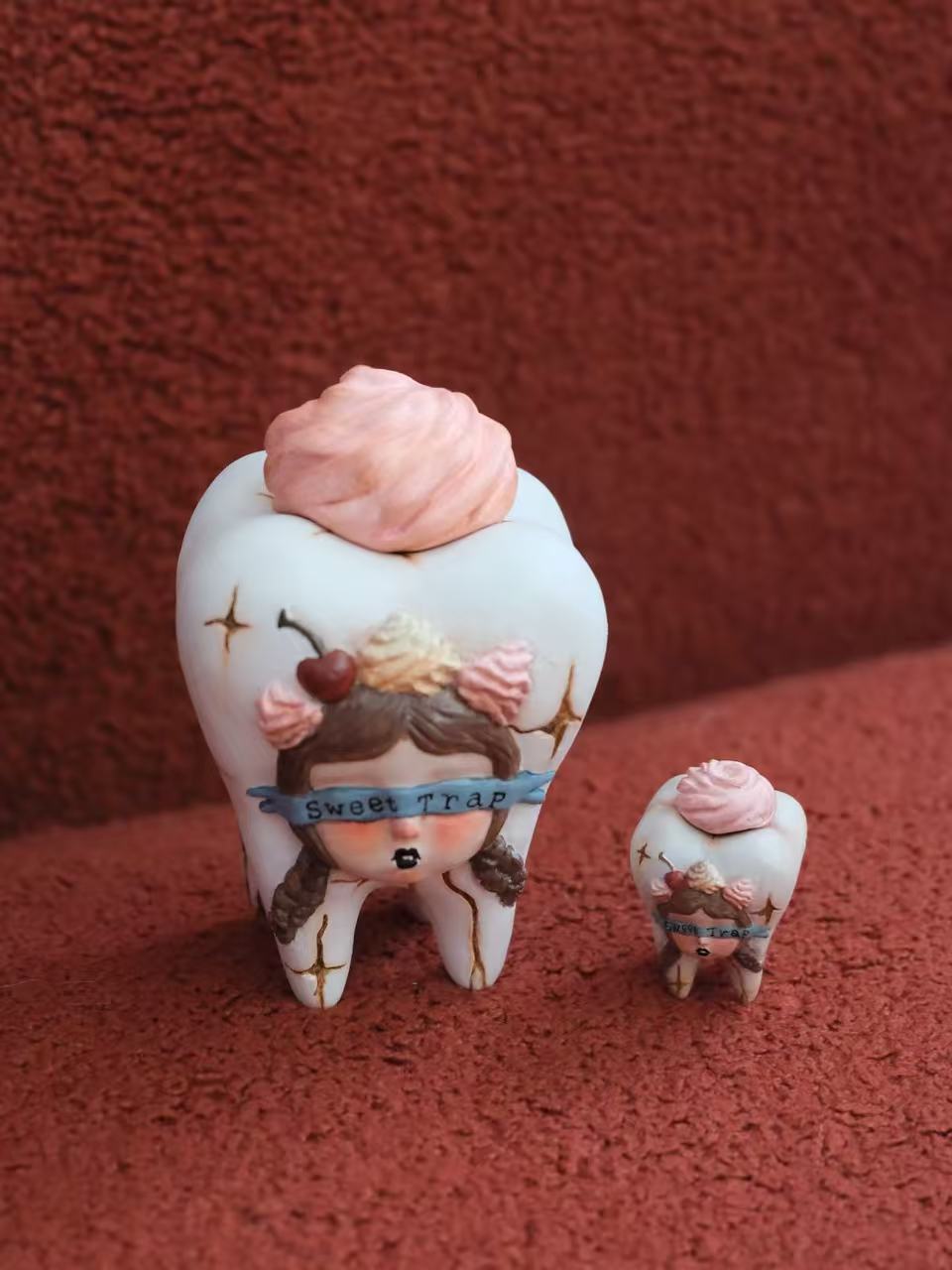 Sweet trap（tooth）sculpture