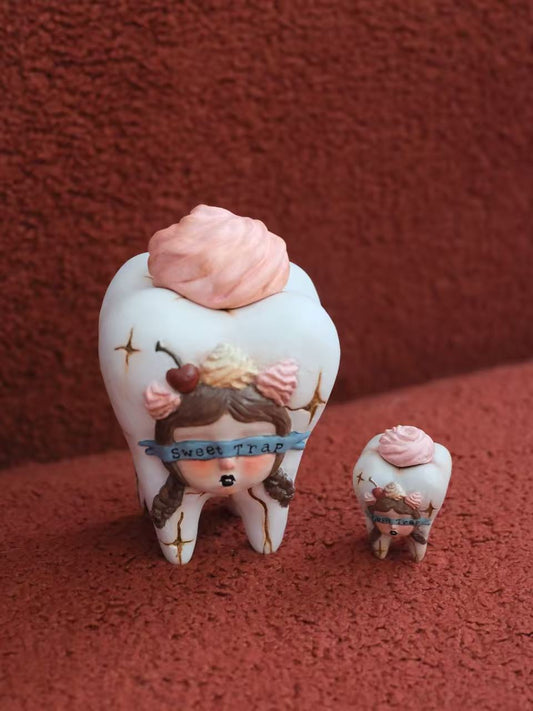 Sweet trap（tooth）sculpture