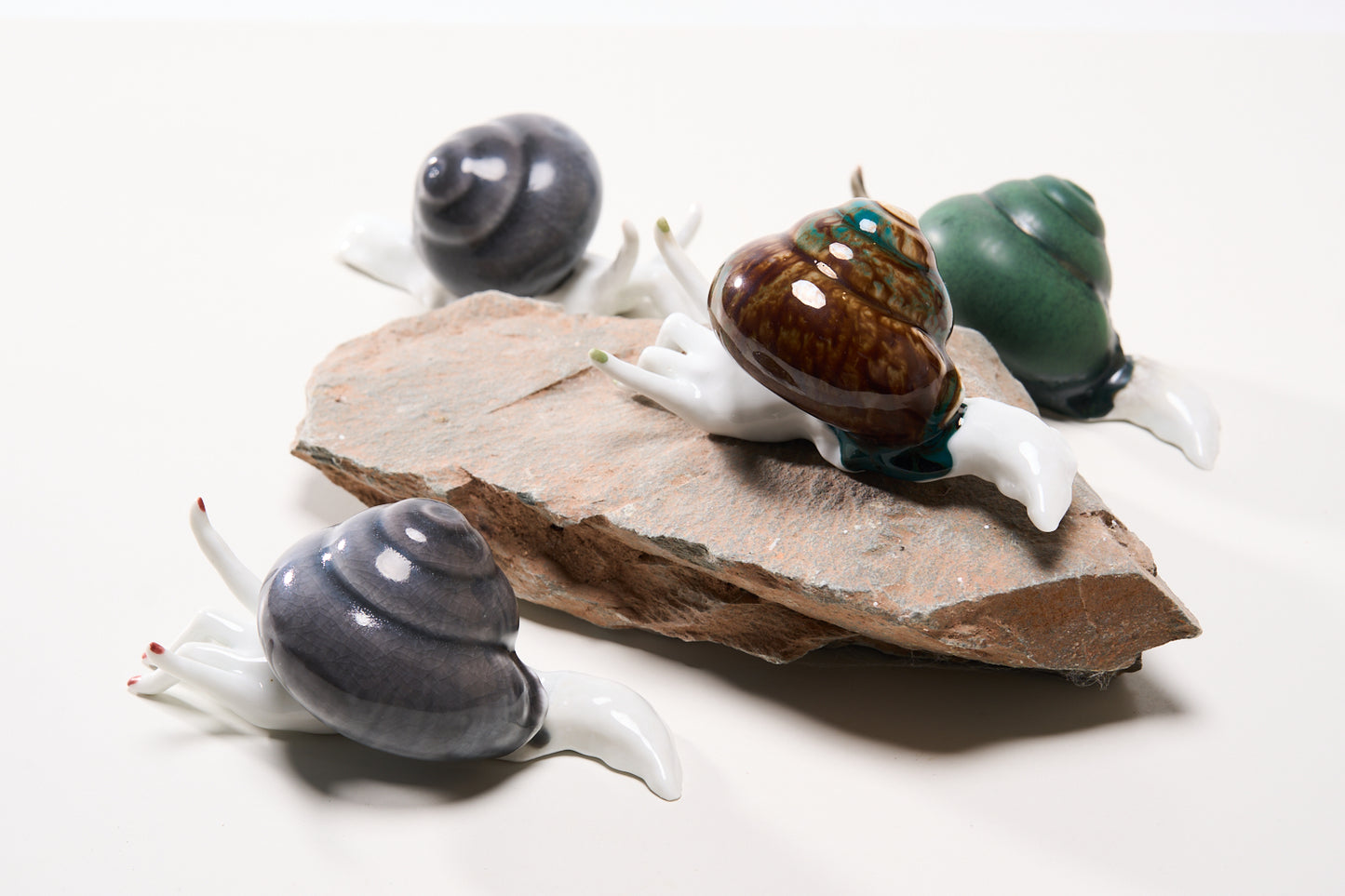 Snail Hand Sculpture