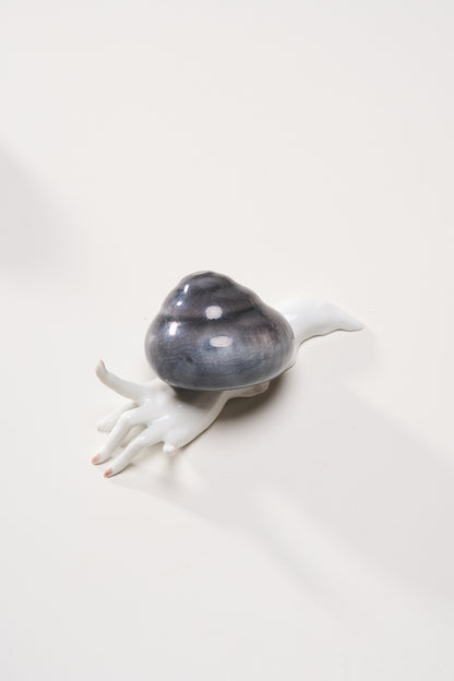 Snail Hand Sculpture