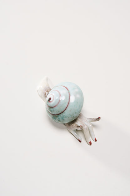 Snail Hand Sculpture
