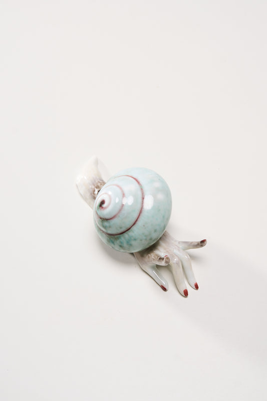 Snail Hand Sculpture