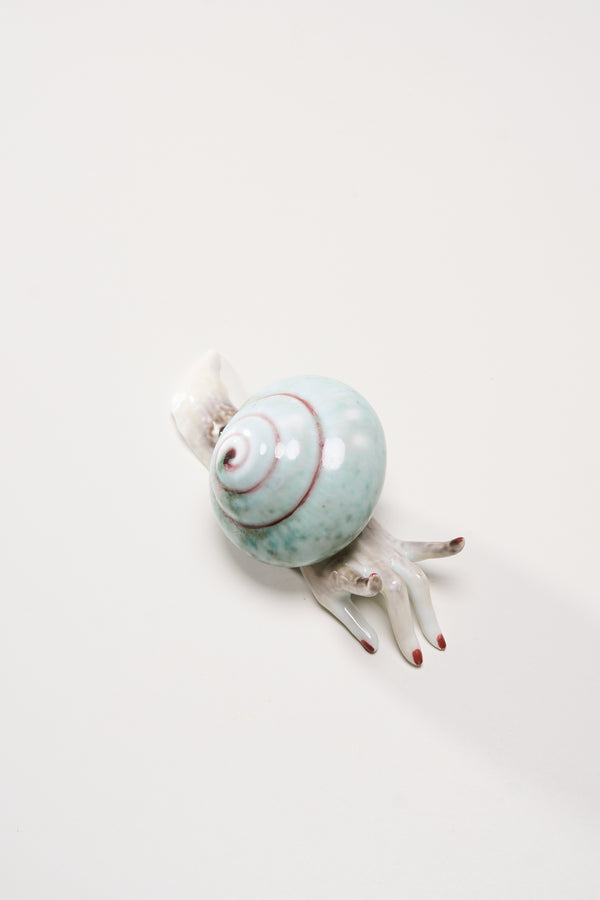 Snail Hand Sculpture