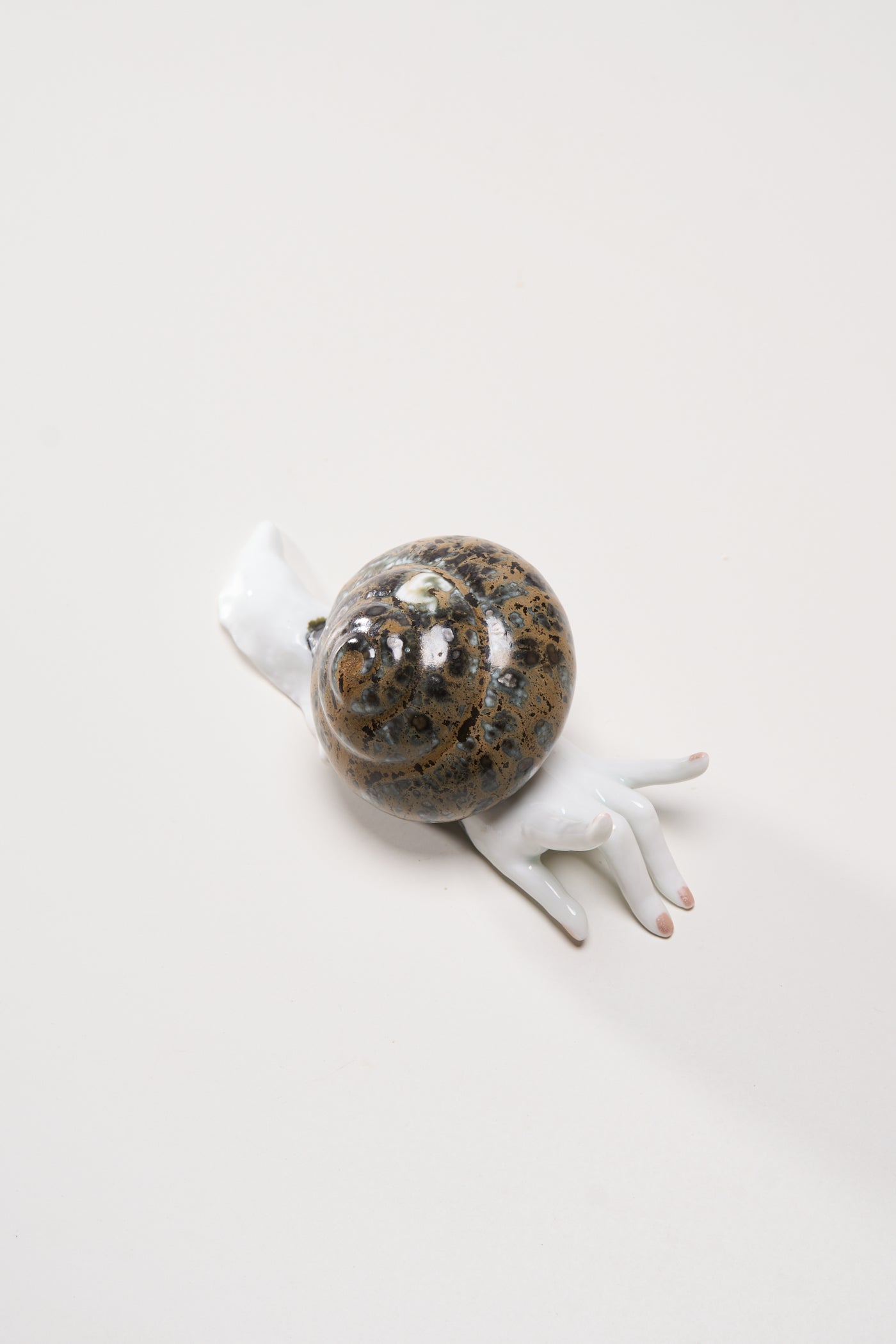 Snail Hand Sculpture