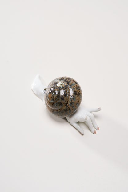 Snail Hand Sculpture