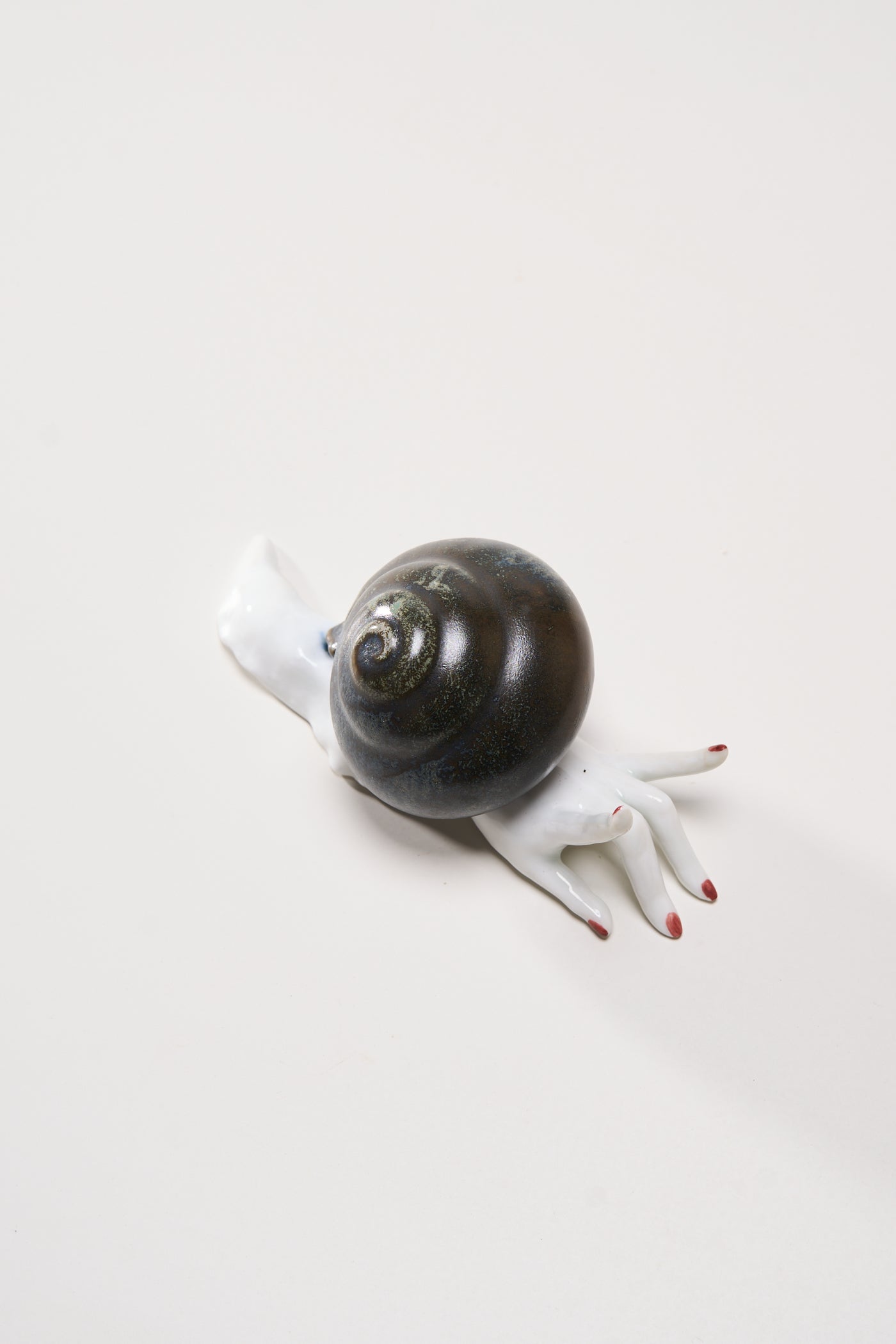 Snail Hand Sculpture
