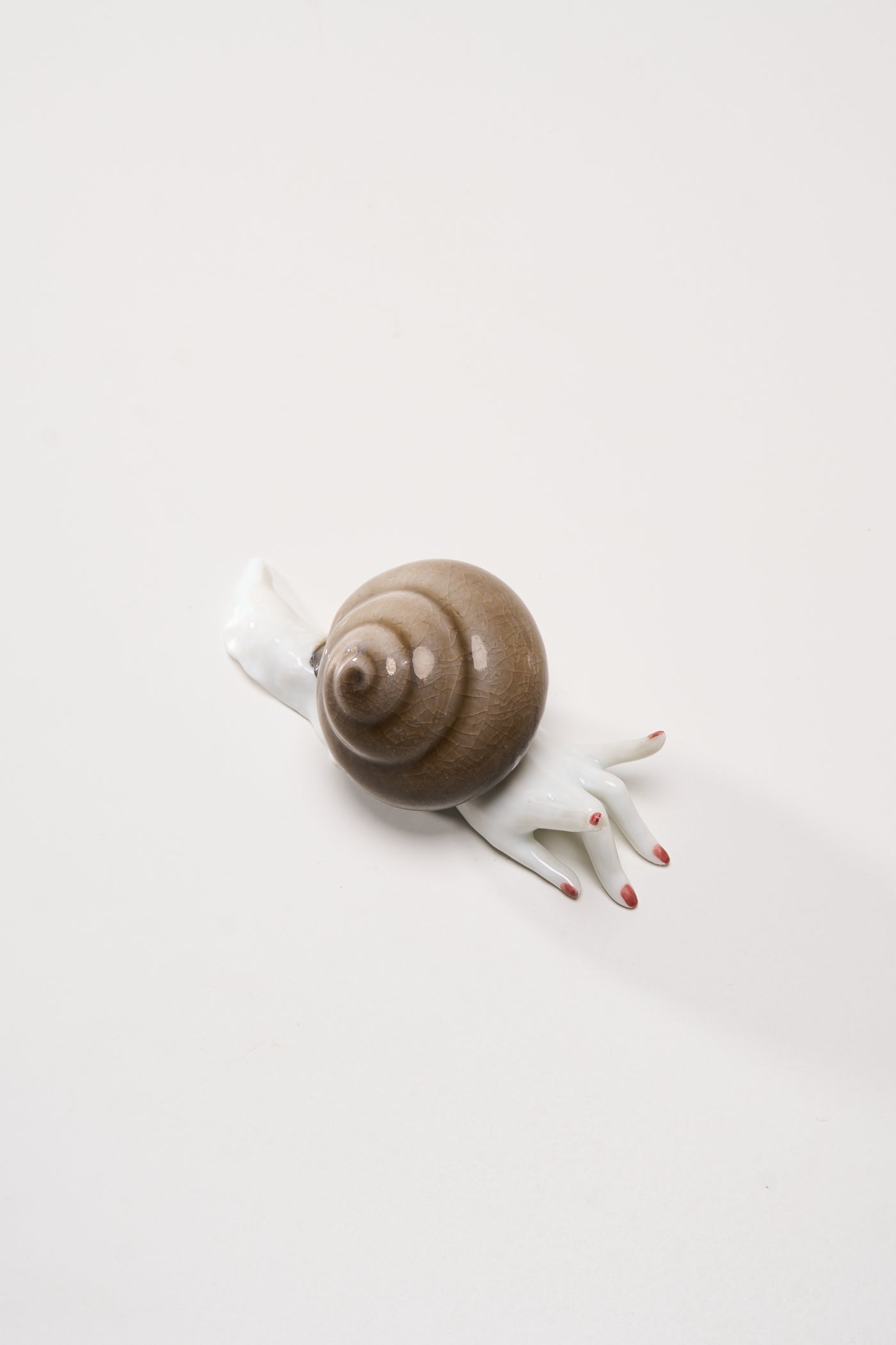 Snail Hand Sculpture