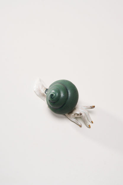 Snail Hand Sculpture